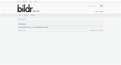 Desktop Screenshot of forum.bildr.org